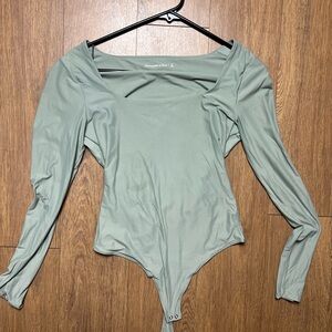 Abercrombie & Fitch Sage Long Sleeve Bodysuit